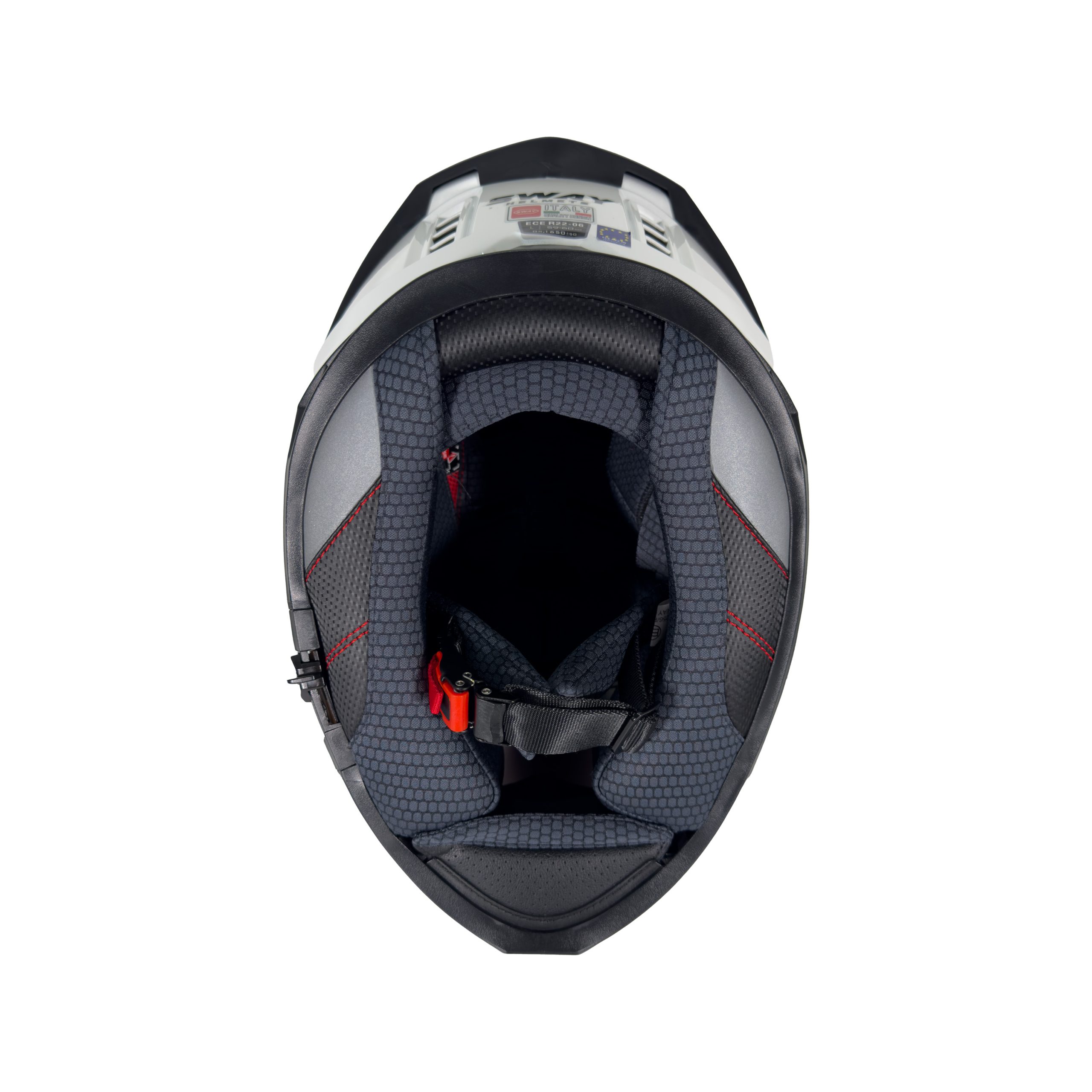 SWAY 868 Kask Pearl White