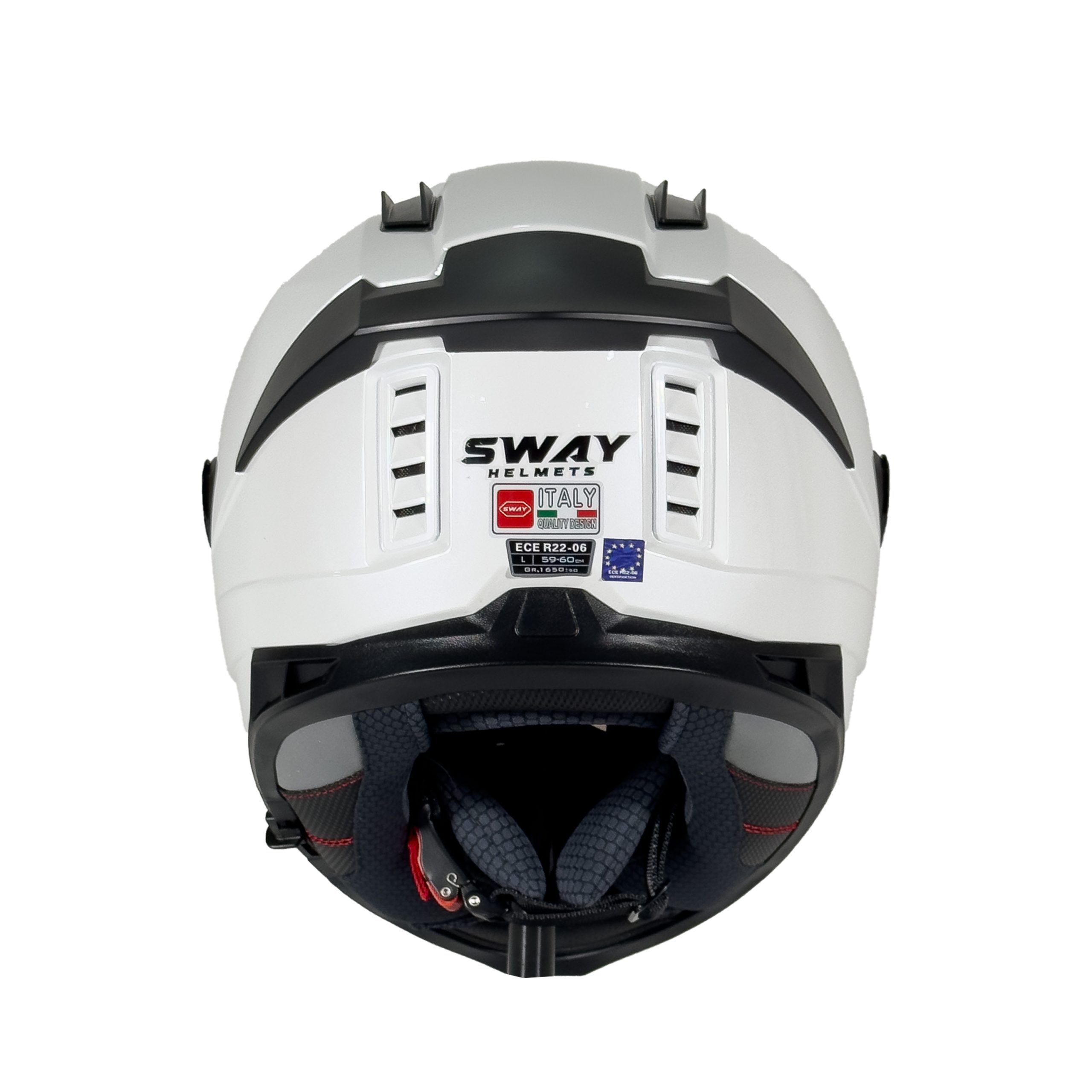 SWAY 868 Kask Pearl White