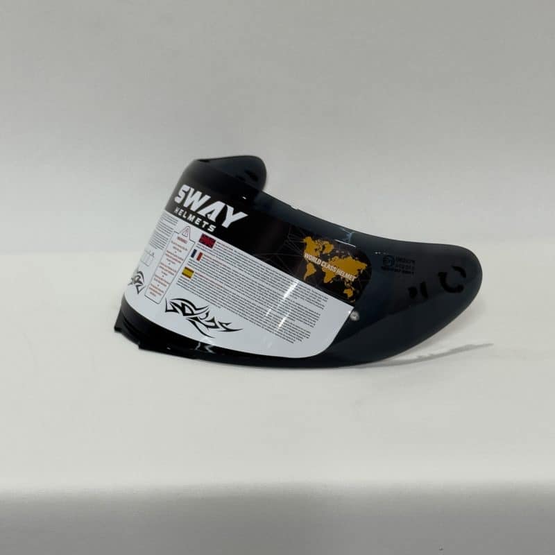 SW F357 Siyah Kask Camı / Black Vizör