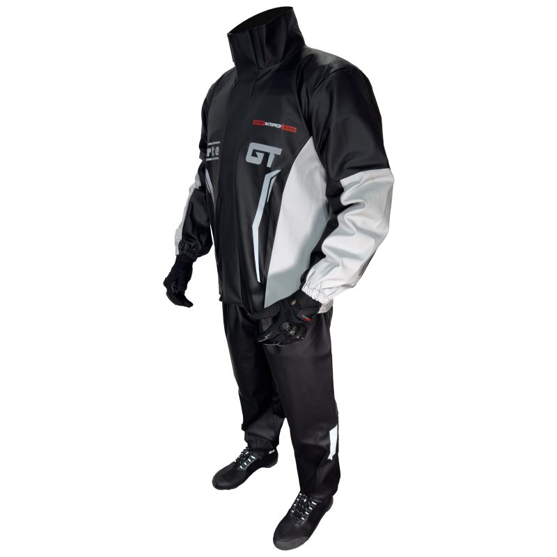 Forte GT 2001160 PVC Yağmurluk Takım - Siyah Taş